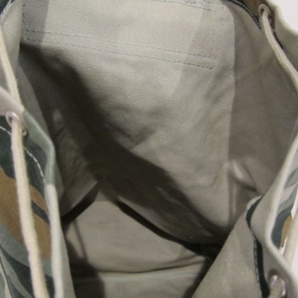 Women Backpack Baggu Camouflage Cotton Canvas Hands-Free Play Work Travel Bag - Picture 5 of 8